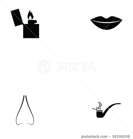 smoking icon set 38509208
