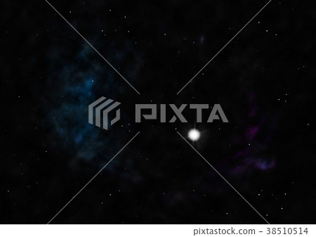 Small part of an infinite star field 38510514