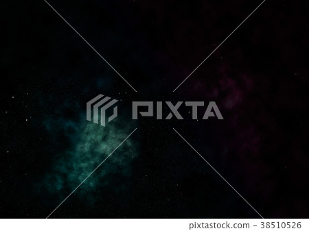 Star field in space and a nebulae 38510526