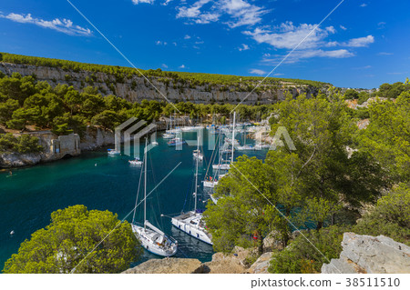 Calanque de Port Miou - fjord near Cassis France 38511510