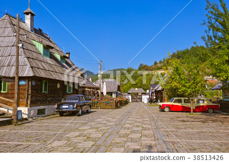 Traditional village Drvengrad Mecavnik - Serbia Traditional village Drvengrad Mecavnik - Serbia 38513426