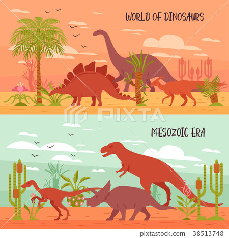 World Of Dinosaurs Banners 38513748