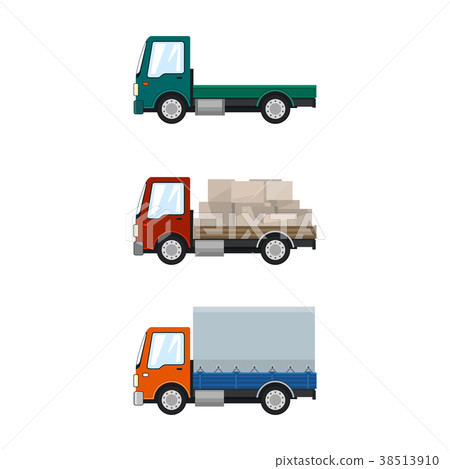 Set of Cargo Trucks 38513910