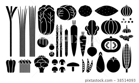 Vegetable illustration _ variation G 38514093