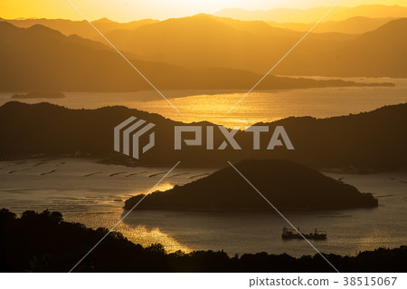 Evening view from picture Shimoyama 38515067