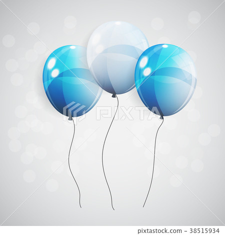 Color Glossy Balloons Background Vector Color Glossy Balloons Background Vector 38515934