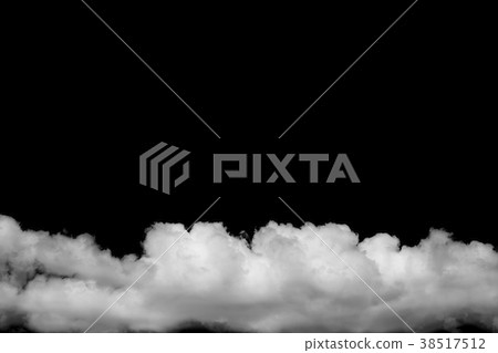 Clouds over black. 38517512