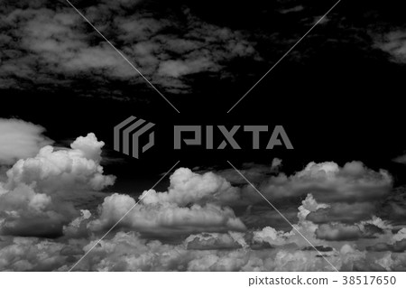 Clouds over black. 38517650