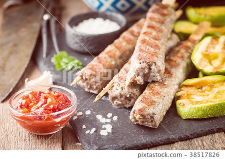 Minced meat kebab Minced meat kebab 38517826