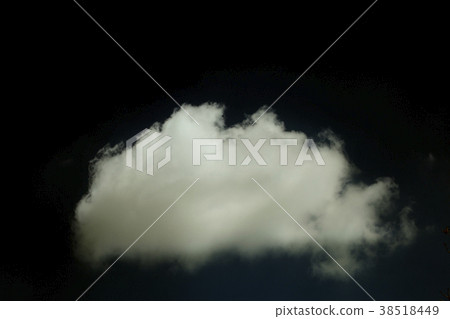 Clouds over black. 38518449