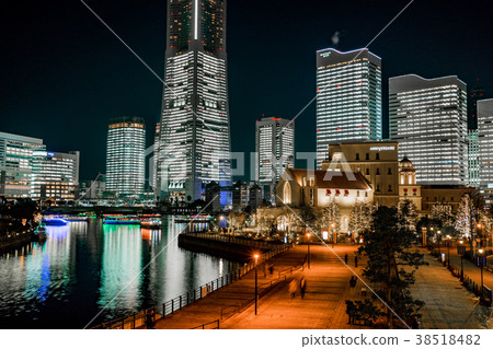 [Kanagawa] Yokohama night view 38518482