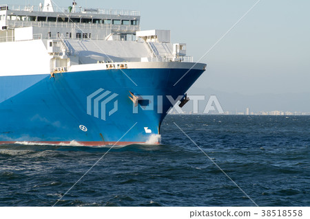 航行伊勢灣的貨船的弓 38518558