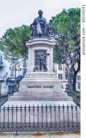 Statue of Alessandro Manzoni, Lecco, Italy Statue of Alessandro Manzoni, Lecco, Italy 38520543