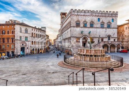 View of Piazza IV Novembre, Perugia, Italy 38520549