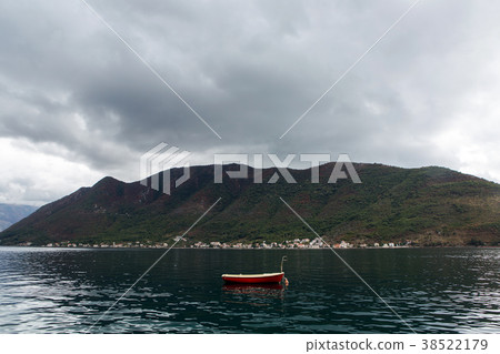 mountain in the town of Perast mountain in the town of Perast 38522179