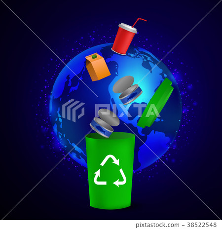 recycling bins illustration recycling bins illustration 38522548