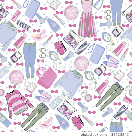 fashion collection of clothes and accessories fashion collection of clothes and accessories 38523242