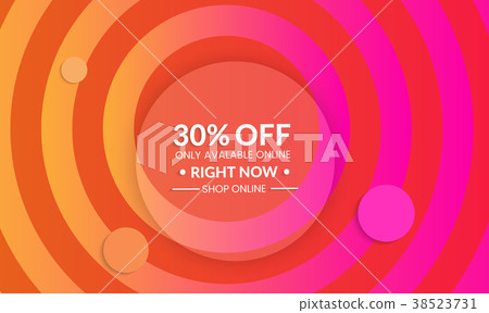 Modern template for social media banner. Modern template for social media banner. 38523731