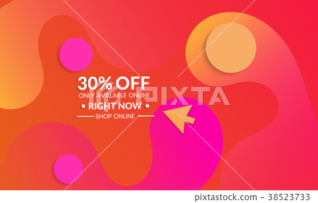 Modern template for social media banner. Modern template for social media banner. 38523733