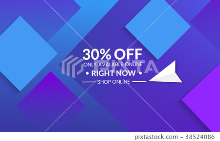 Modern template for social media banner. Modern template for social media banner. 38524086
