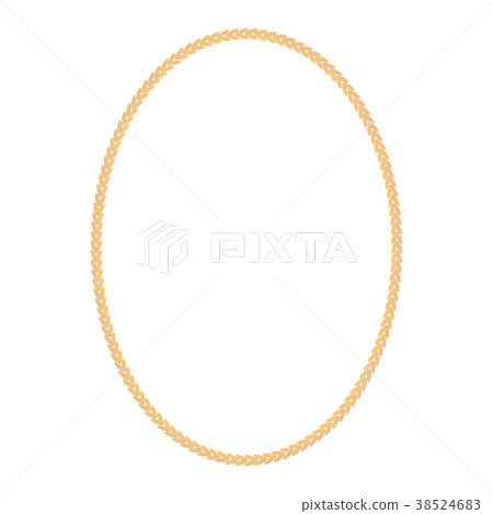 Gold Chain Jewelry on White Background. Vector Gold Chain Jewelry on White Background. Vector 38524683
