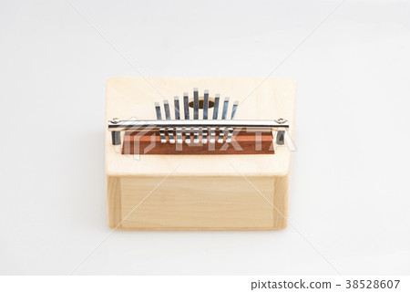Wooden ethnic African instrument Kalimba isolated Wooden ethnic African instrument Kalimba isolated 38528607