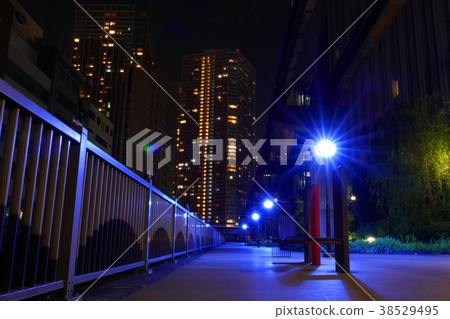 Street lighting Decoration in Japan street Street lighting Decoration in Japan street 38529495
