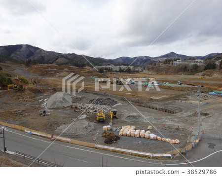 Scenery of Otsuchi Town, Iwate Prefecture after the Great East Japan Earthquake Scenery of Otsuchi Town, Iwate Prefecture after the Great East Japan Earthquake 38529786