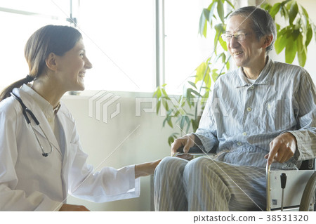 Seniors and foreigners in care 38531320