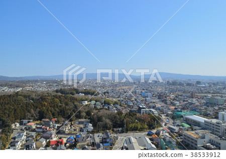 View of Owaraki-Asahi city area 38533912