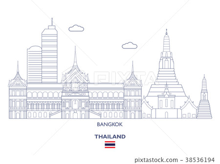 Bangkok City Skyline, Thailand Bangkok City Skyline, Thailand 38536194