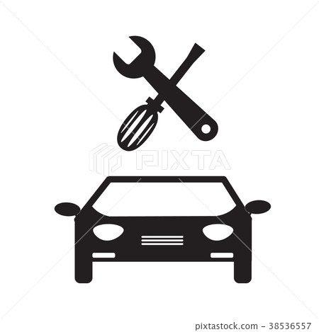 car service icon on white background. car service car service icon on white background. car service 38536557