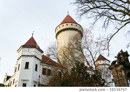 Konopiste castle exterior, Bohemia Czech Republic, Konopiste castle exterior, Bohemia Czech Republic, 38539747