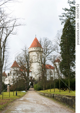 Konopiste castle exterior, Bohemia Czech Republic, Konopiste castle exterior, Bohemia Czech Republic, 38539752