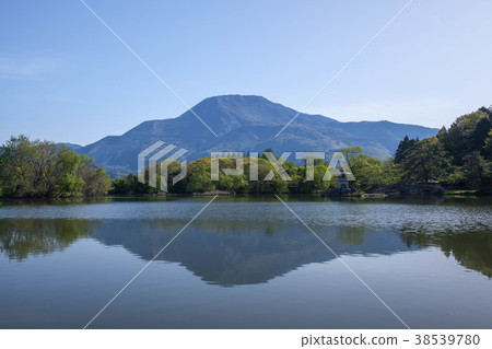Mt. Ibuki and Mishima Pond 2 in early summer 38539780