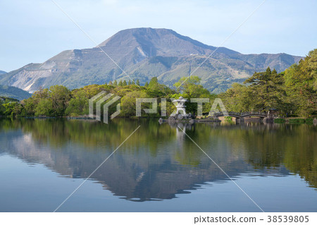 Mt. Ibuki and Mishima pond 27 in early summer 38539805