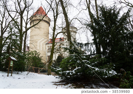 Konopiste castle exterior outside city Benesov 38539980