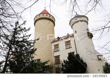 Konopiste castle exterior outside city Benesov Konopiste castle exterior outside city Benesov 38539981