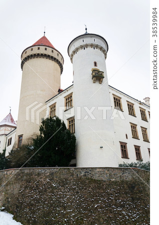 Konopiste castle exterior outside city Benesov 38539984