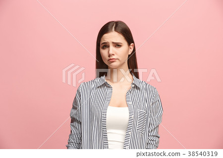 Beautiful woman looking suprised and bewildered Beautiful woman looking suprised and bewildered 38540319