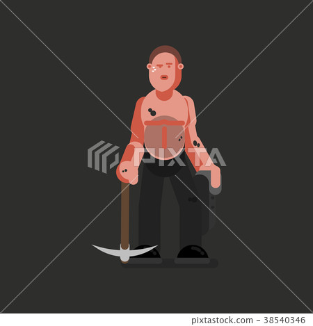 Miner hard working 38540346
