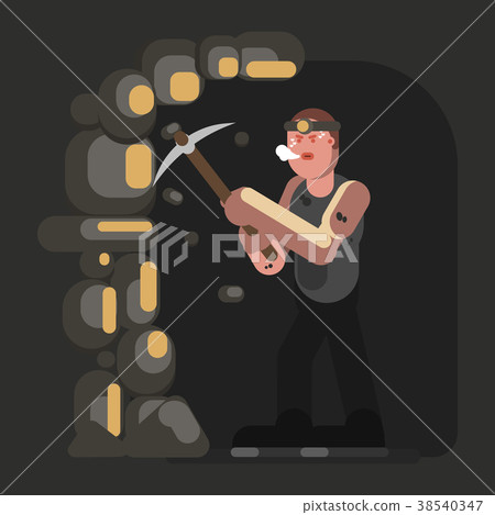 Miner hard working Miner hard working 38540347