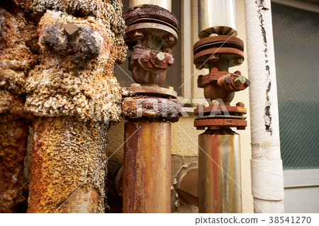 Hot spring area piping 38541270