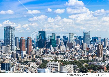 Skyscrapers around Tokyo Minato Ward Skyscrapers around Tokyo Minato Ward 38541753
