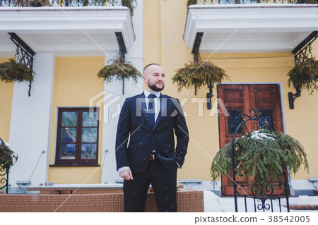 Portrait of stylish handsome young man 38542005