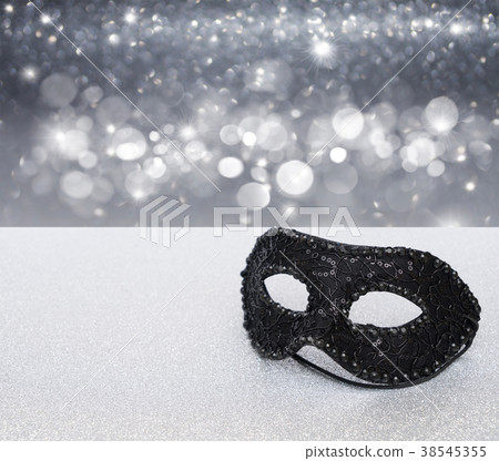 Mask with masquerade decorations Mask with masquerade decorations 38545355
