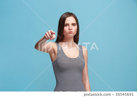 The overbearing woman point you and want you, half 38545691