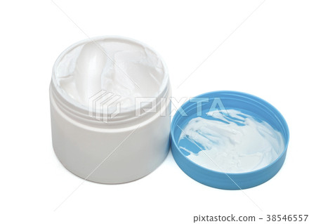 cream on the white background cream on the white background 38546557