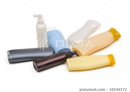 cosmetics on the white background 38546572