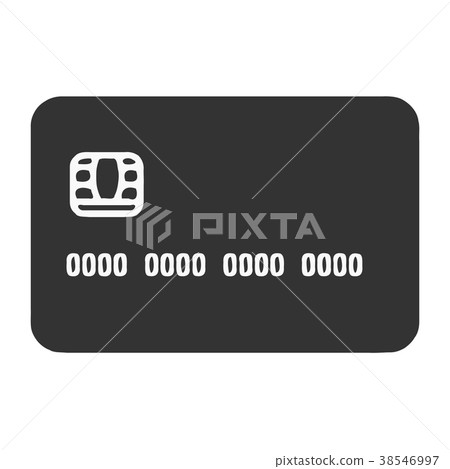Credit Card icon. Vector Illustration Credit Card icon. Vector Illustration 38546997